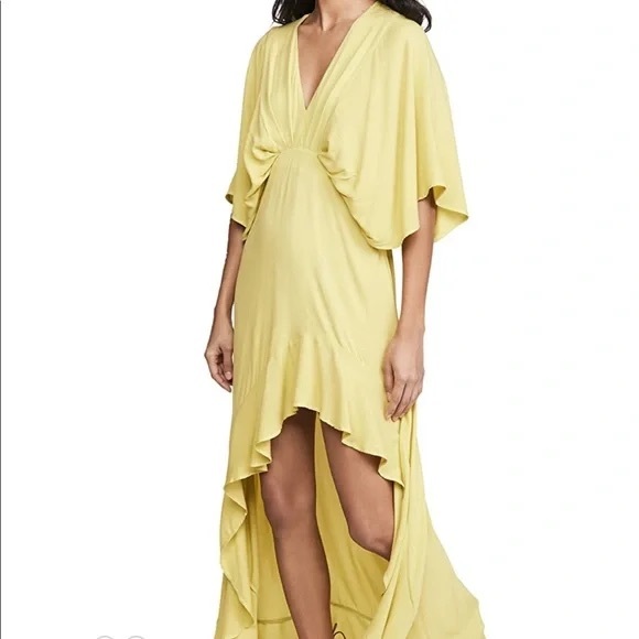 Young Fabulous & Broke Tie Dye Boho Ruffle Maxi Dress - Picture 9 of 9